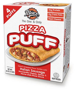 Pizza Puffs – 24 Count Retail Pack (contains microwave sleeves)