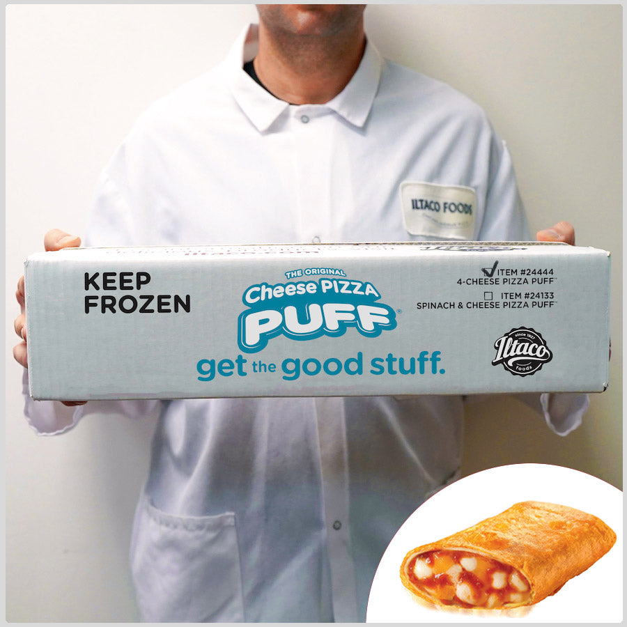 Pizza Puffs – 48 Count Foodservice Pack