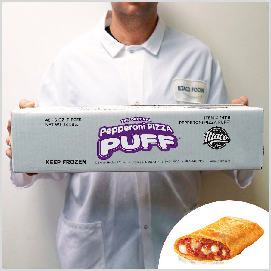 Pizza Puffs – 48 Count Foodservice Pack