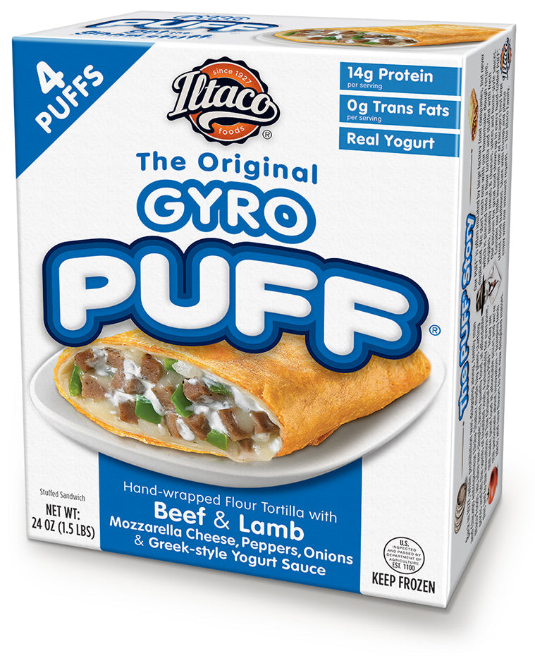 Pizza Puffs – 24 Count Retail Pack (contains microwave sleeves)