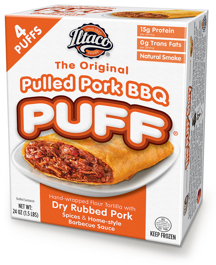 Pizza Puffs – 24 Count Retail Pack (contains microwave sleeves)